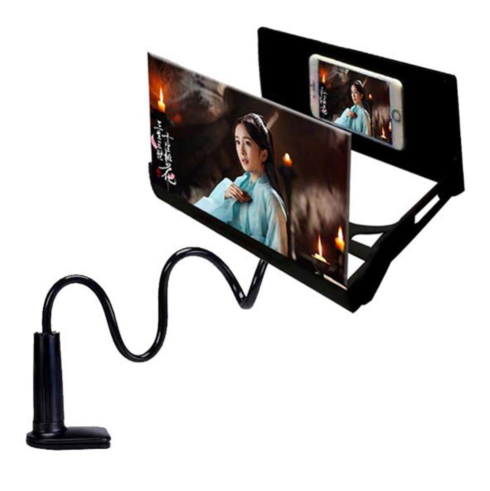 Amazon.co.jp: 3Dスクリーン拡大鏡スマートフォン虫眼鏡立体投影携帯